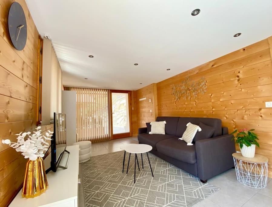 Androsace Appartement Dans Chalet Bois Avec Jacuzzi Privatif Terrasse Et Vue Montagne Les Villards-sur-Thônes Екстериор снимка